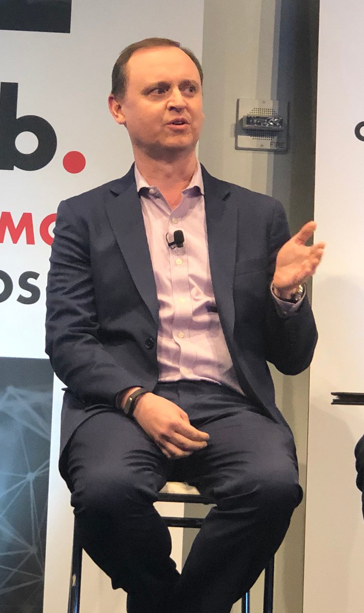 verve_inc's tweet photo. (3/5) @joshuaUMWW at @UMWorldwide says the lesson to be learned from #GDPR is not for marketers to be scared about regulation, but rather to lean into it.  #IABDataMobile https://t.co/WeL8Wds54m