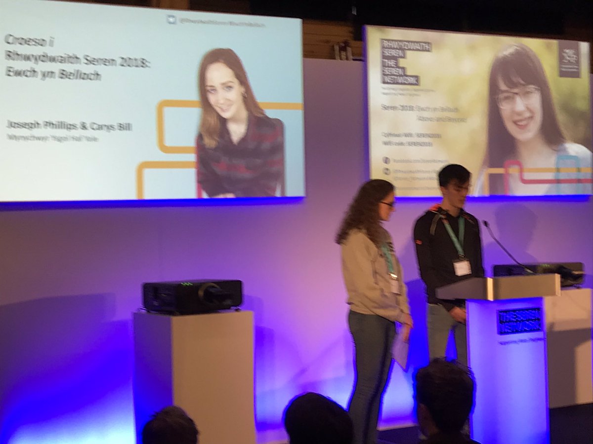 Robertevans02's tweet photo. Inspiring keynote @Seren_Network Carys Bill @YsgolPlasmawr Joseph Phillips @StJohnsAberdare on their experiences in USA on Yale Young Global Scholars. Both delighted the Welsh Bac has been such a positive asset in their offers from @RussellGroup @quals_wales Da iawn chi! https://t.co/ATHVmf01xa