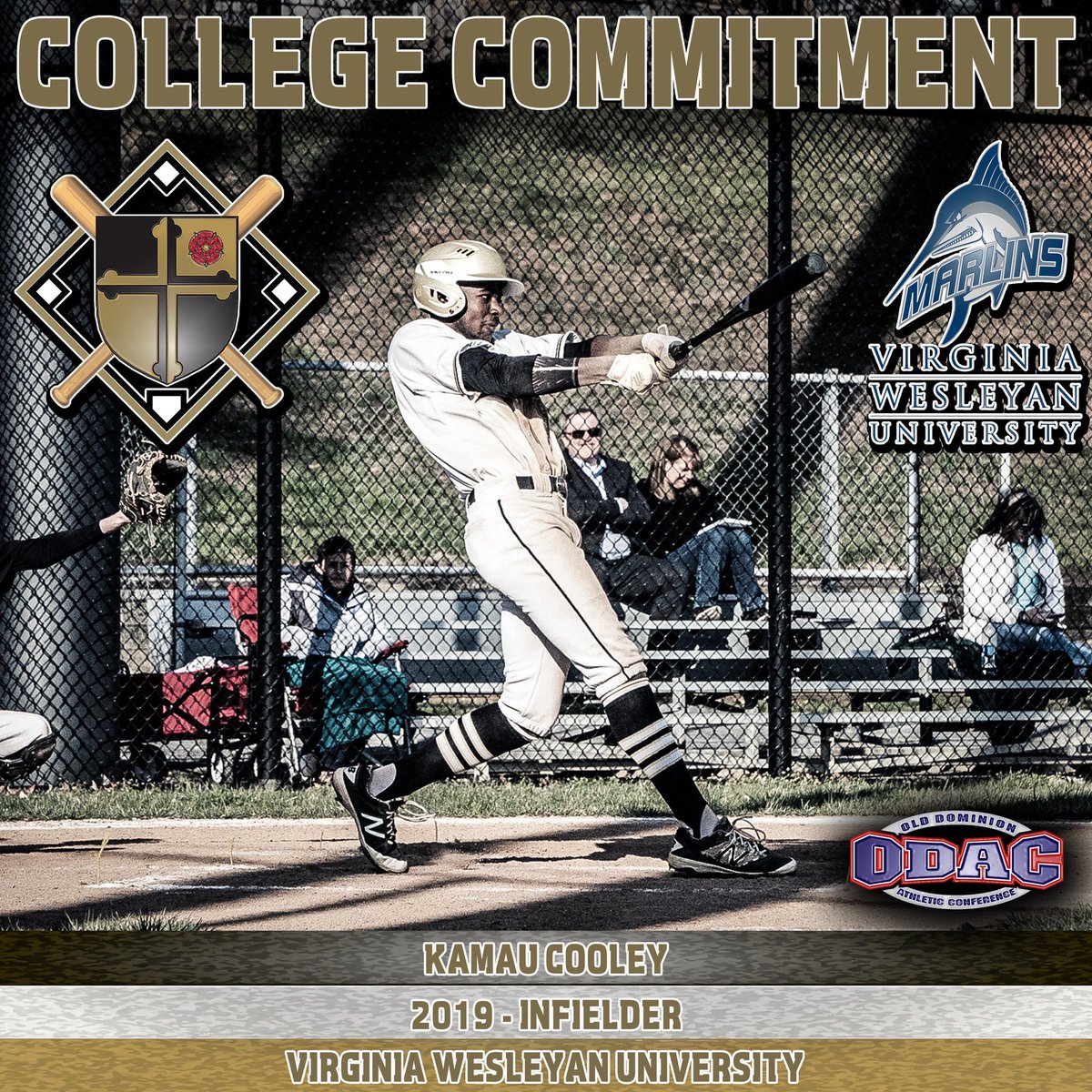STARSBASEBALLVA's tweet photo. Congratulations to Kamau Cooley @kamau_cooley10 @AvalonBaseball1 on his commitment to Virginia Wesleyan University!!! #Stars https://t.co/gV34TLI2PS
