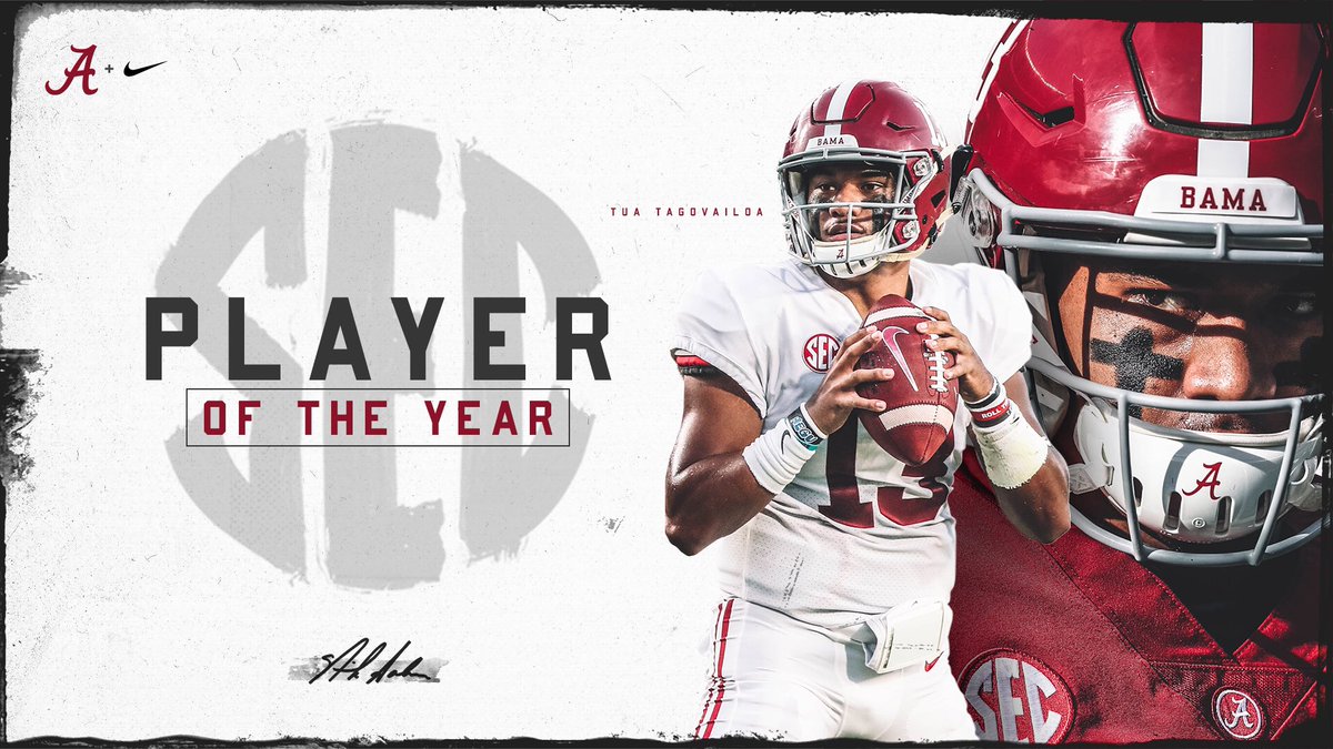 Alabama Football On Twitter Coaches Sec Player Of The Year