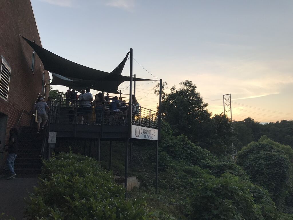 atlbeerbus's tweet photo. The weekend is so close that we can almost taste the beer at @orpheusbrewing. #atlbeerbus #weekendplans #drinklocal https://t.co/t1GkbrKqKz