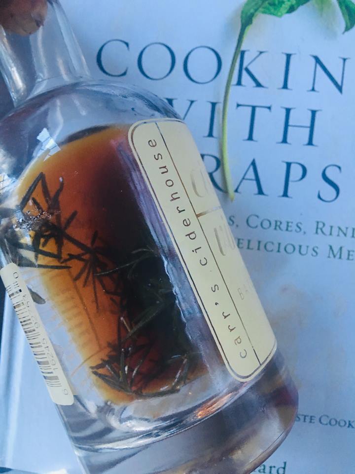 bookclubcookboo's tweet photo. Two quick βscrapβ #recipes: Herb Scrap Vinegar @carrsciderhouse vinegar & rosemary, and Strawberry Jam Balsamic Vinaigrette with last drops of @BonneMamanUS jam from @LindsayJeanHard's #CookingwithScraps. Enter #cookbook #giveaway @WorkmanPub https://t.co/YEATFbKuAg #zerowaste https://t.co/xKvXFbDF5D
