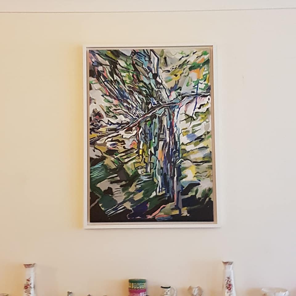 KateButtimer1's tweet photo. One of my paintings fresh from the framers #painting #tree #expressionistic #modern #uk #katebuttimer https://t.co/fh6hRiK2fj