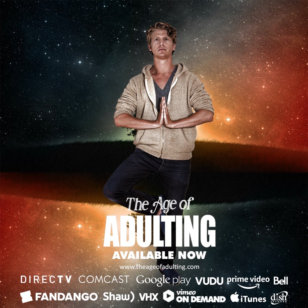 AGEOFADULTING's tweet photo. The Age of Adulting is available NOW! A timely film about misogyny, masculinity, drugs, love and friendship. https://t.co/j6GBtRxxss @AliLiebert @JamesPizzinato @DrewFrancis604 @tylerjbjohnston @ScottPatey https://t.co/OAUpxDs9fk