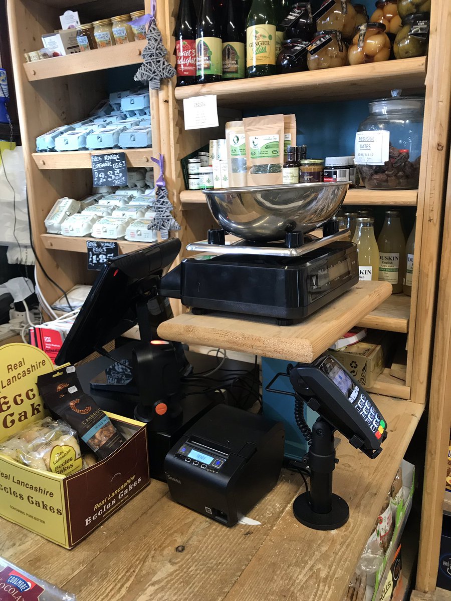 SSECeposLTD's tweet photo. Added an additional terminal to an existing install. The Optimus Epos terminal running Touchpoint Epos software from ICRtouch , linked to the Digi retail scale and omnidirectional barcode scanner. https://t.co/NM05oTE8Bc
