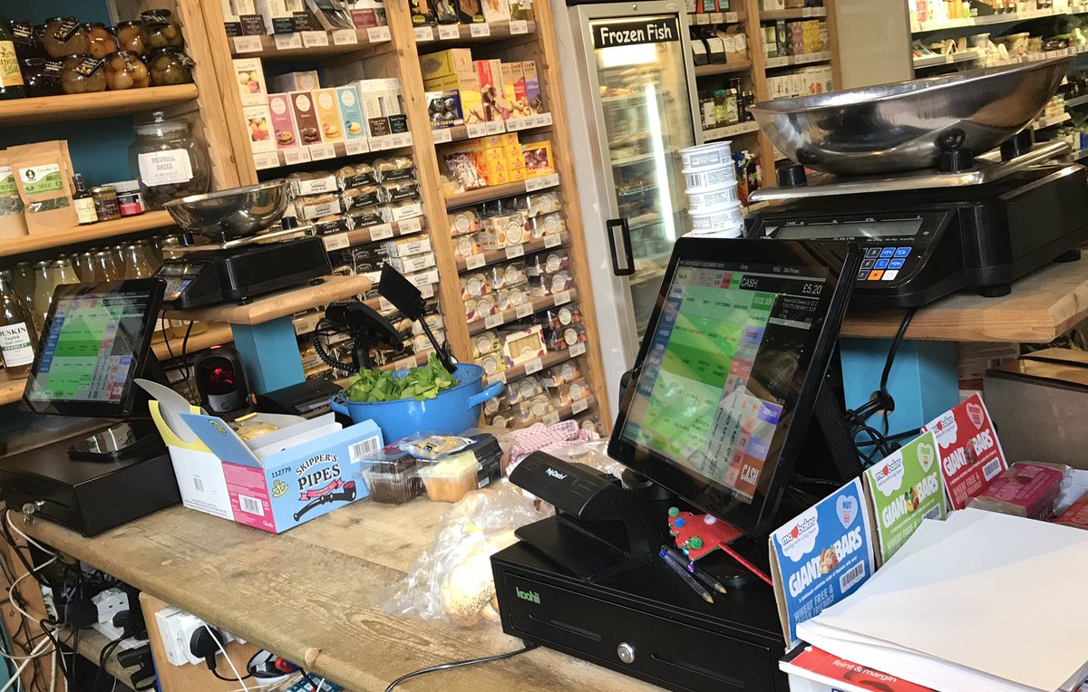 SSECeposLTD's tweet photo. Added an additional terminal to an existing install. The Optimus Epos terminal running Touchpoint Epos software from ICRtouch , linked to the Digi retail scale and omnidirectional barcode scanner. https://t.co/NM05oTE8Bc