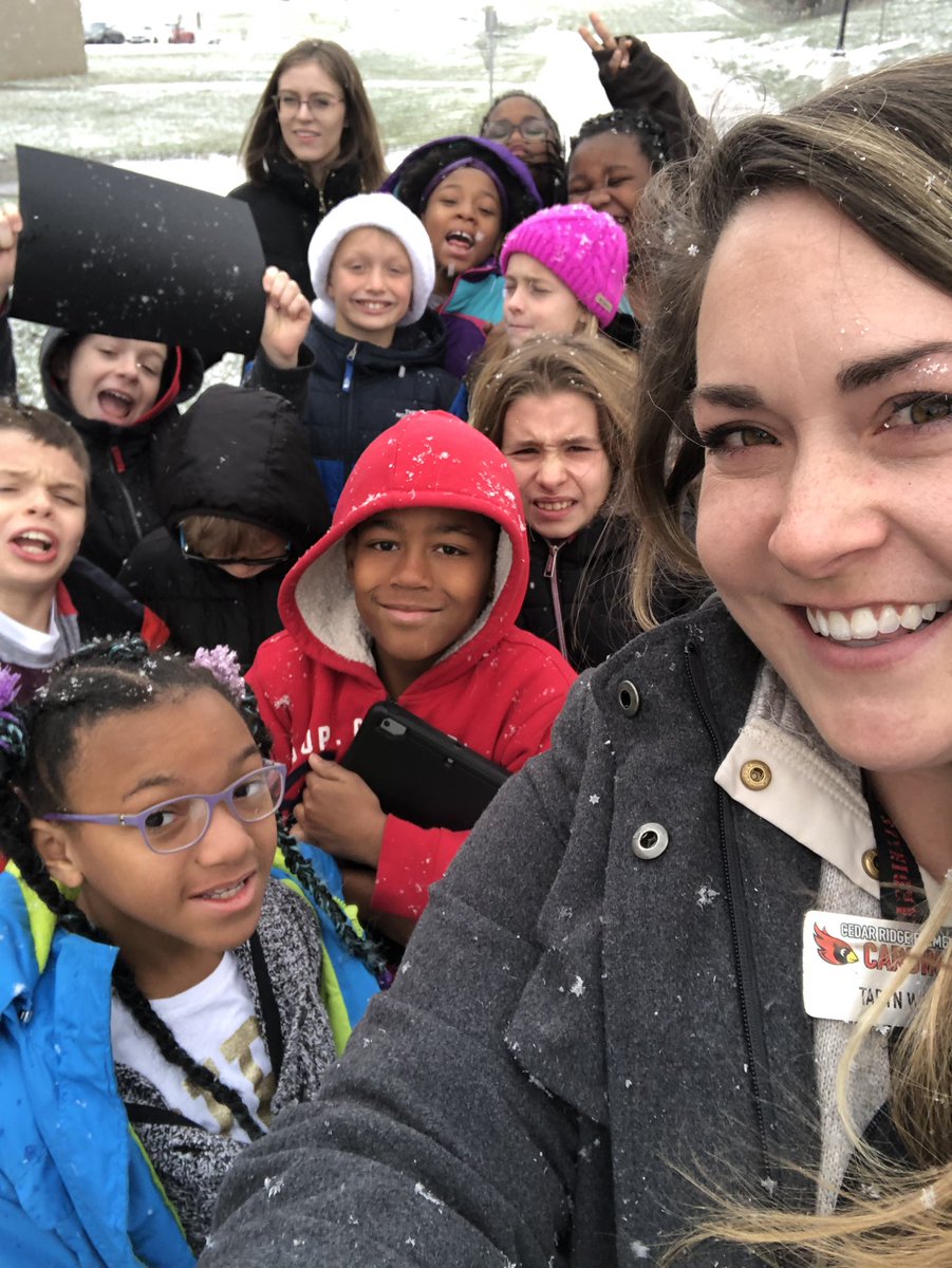 MrsTarynBrinlee's tweet image. Sometimes you’ve gotta take a detour from the lesson plans and enjoy some impromptu snow exploration! Yesterday we collected and categorized the different types of snowflakes. Thanks for the learning inspiration @AbbeyUpton #CREteach @CRE_Cardinals #WallsWorldChangers