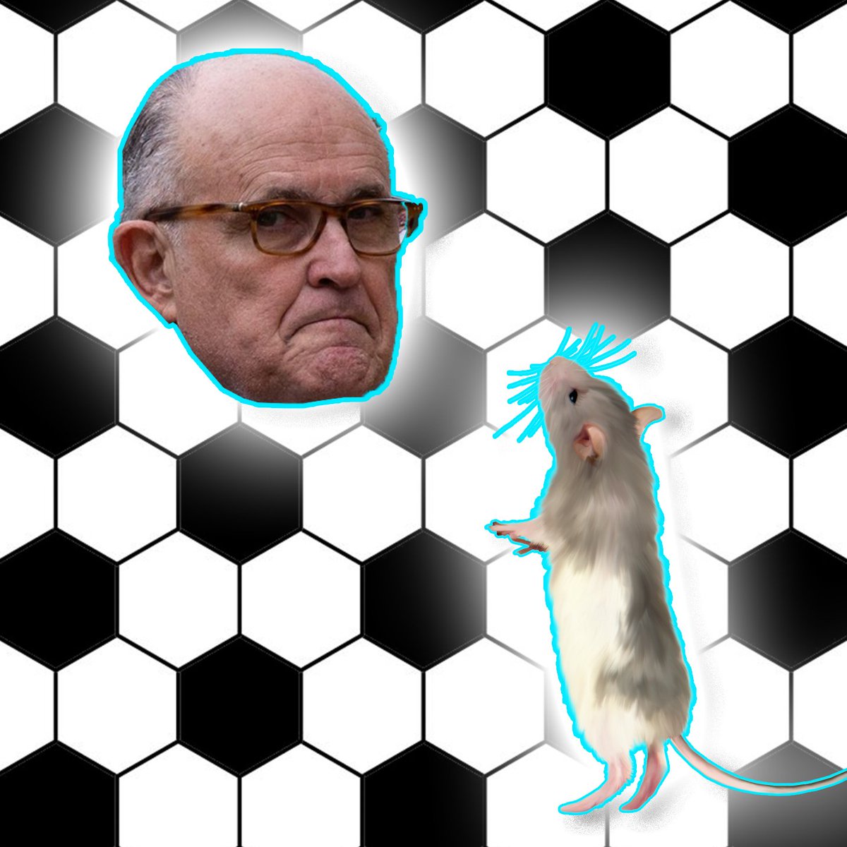 OfficiallyWTF's tweet photo. ⚽️ Soccer, @RudyGiuliani, and adventurous mice 🐁. Tune in at 6pm ET for WTF! https://t.co/l0Ftq7vc1c