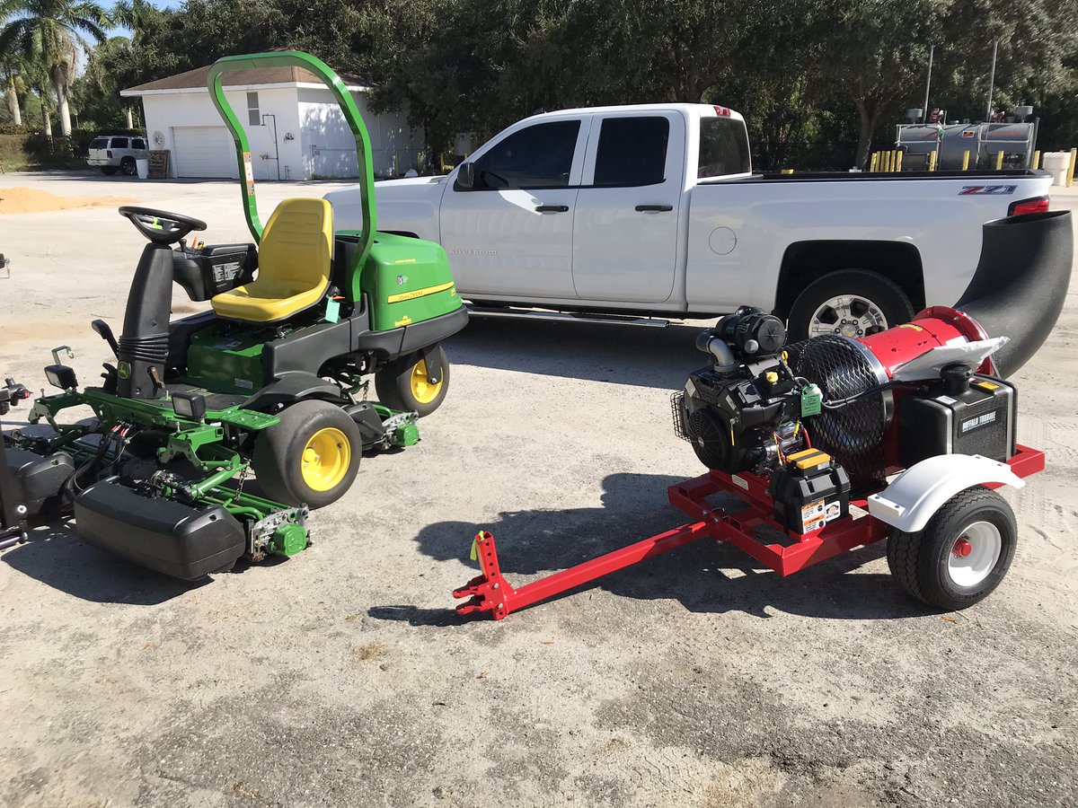 EvergladesJimL's tweet photo. 2nd load of new #GreenIron & Buffalo KB4 blower to Spanish Wells Golf & CC. Many thanks to Jason, Matt, John and #BillyCasperGolf for allowing us the opportunity!
#EvergladesEquipmentGroup @JohnDeere @vccsupt #JDhybrid @BuffaloTurbine https://t.co/cQ9uGVzRrJ