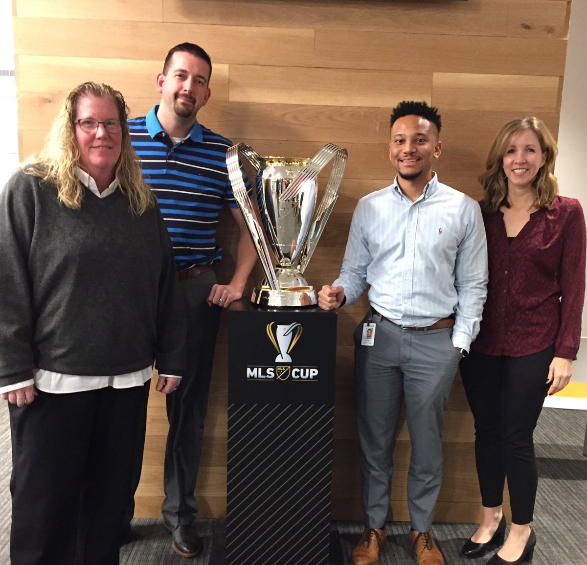 DfcCentralOps's tweet photo. Checking out the MLS cup at the SSC! Good luck to Atlanta United! #ATLUTD https://t.co/JBlZMYnGOw