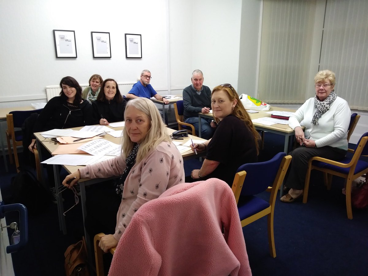 CreativeCallig's tweet image. Last night with these lovelies - until 2019 at least! @Cultural_Spring #calligraphycourse #southtyneside
