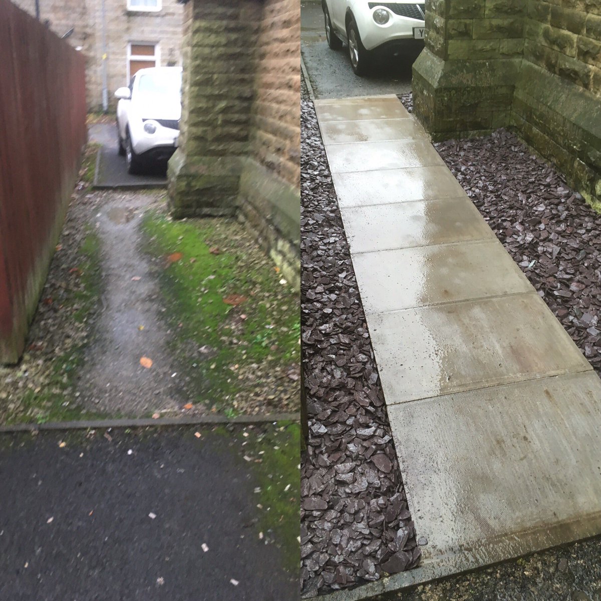 cdrconandland's tweet photo. We recently completed landscaping works in the fantastic grounds of @ArthouseLtd St James Church HQ in Waterfoot. Works included vegetation removal, pressure washing, laying plum slate to borders and flagging. #waterfoot #rossendale #groundcare #landscaping #commercial https://t.co/KdgXJFkwyo