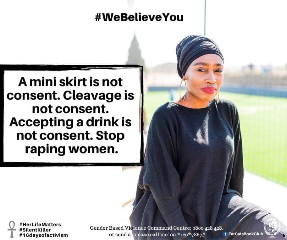 fatcatsfc's tweet photo. #WeBelieveYou
#HerLifeMatters
#16DaysOfActivism
#FatCats
#WinOrDieTrying https://t.co/cMSvHUzj4h