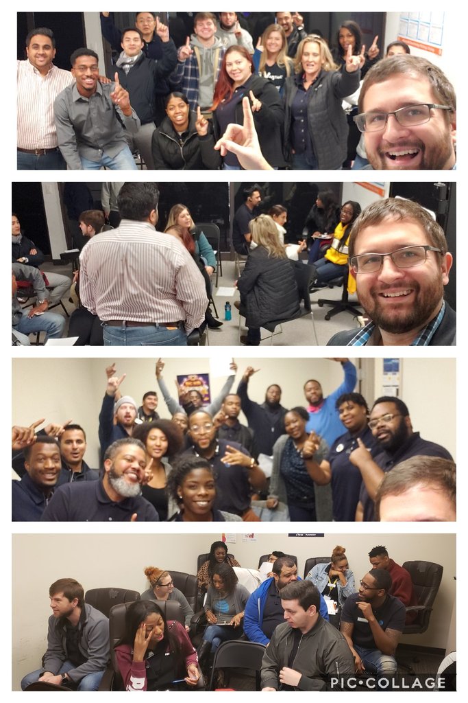 Hosting some amazing training sessions in ATL, preparing for our biggest weeks of the year! Thanks to the best team in the Nation for your enthusiasm and participation!