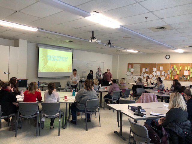 ESREN_CP's tweet photo. Great time @nsccstrait speaking to students about the importance of networking with @CBConnectorPrgm. #education #networking  #opportunity #employment #employability #connecting #nscc #porthawkesbury https://t.co/3CdKSF4x2v