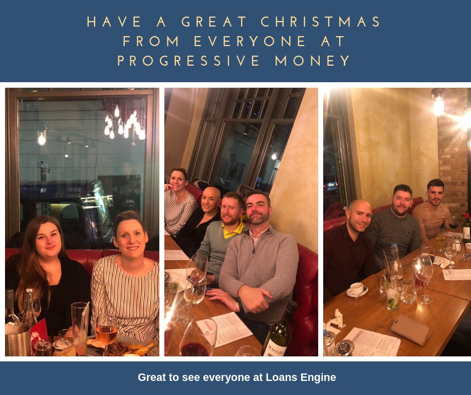 ProgressiveMon1's tweet image. Great to see everyone at Loans Engine

Have a Great Christmas from everyone at Progressive Money

#endofyeargettogether 
#merrychristmas
#unsecuredpersonaloan