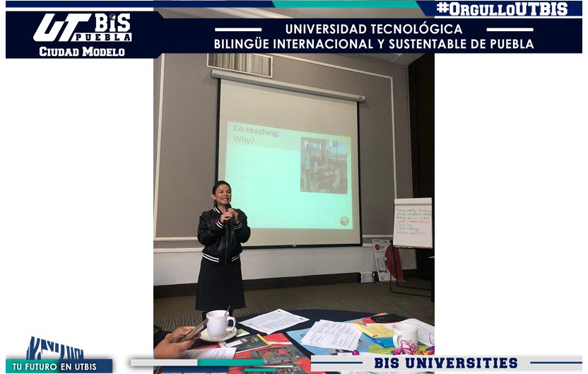 UTBISPuebla's tweet photo. Docentes de la asignatura de Inglés de la UTBIS Puebla en curso de Co enseñanza por parte de la fundación Peace Corps.

#ProudlyUTBIS #OrgulloUTBIS #BisUniversities https://t.co/SiNVJzhpyN