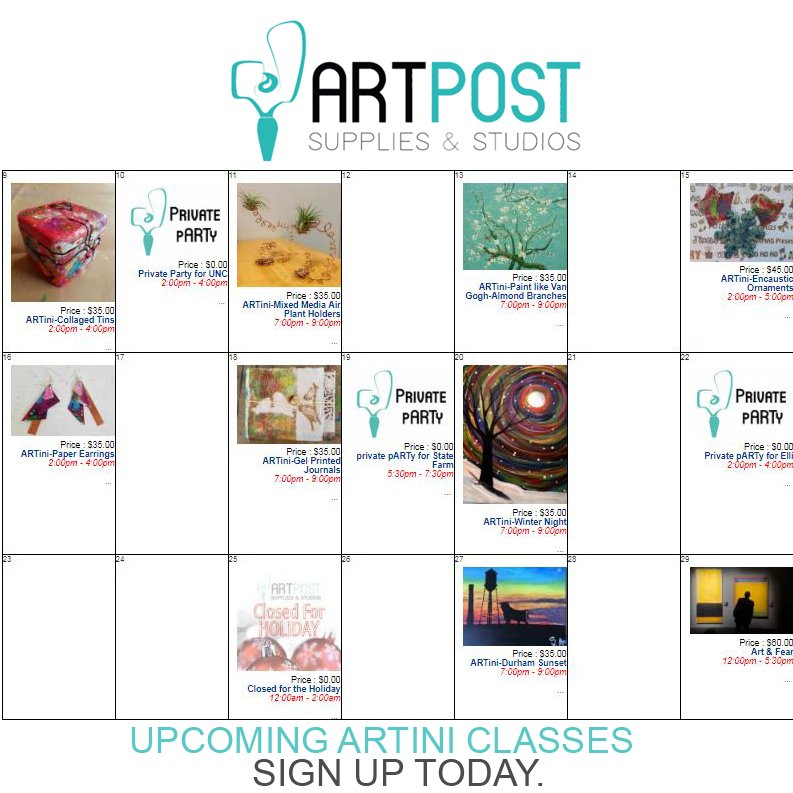 ARTpostDurham's tweet image. Link in the Bio.
#happymessart #artsupplies #paintclasses #artDurham #thingstodoindurham
