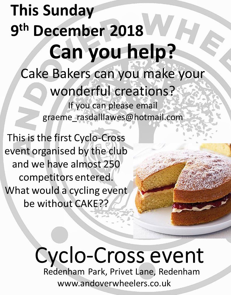 LawesGraeme's tweet photo. Can you help with CAKE? https://t.co/q56Zhg6OY1