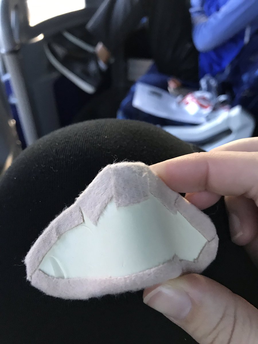 Sarah_J1076's tweet photo. When you make a custom, yet rudimentary nose-guard on the bus #atproblems #AthleticTrainer #artsandcrafts #atcproblems #rollneers https://t.co/hjHyP4BZdn