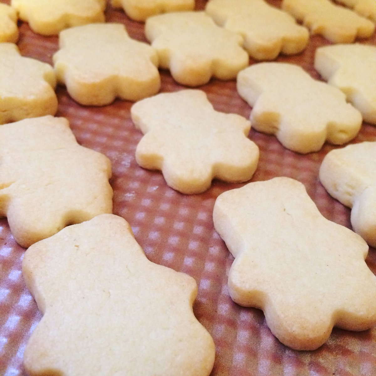 MissyBakes's tweet photo. An army of Sugar cookie bears #baking https://t.co/0c9aifhZUN
