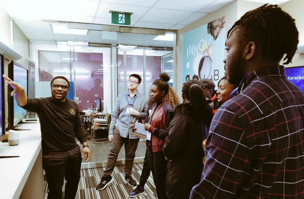 smartredkitty's tweet photo. So impressed with the level of engagement shown by high school students participating in the @TFI_Canada Open House event hosted by @RBC. So important to help young people uncover opportunities and understand where they could fit in the working world #raisingaspirations https://t.co/qM9kf18RNb