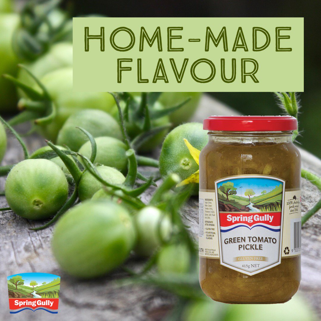 SpringGullyFood's tweet photo. #Adelaide Have you tried our Green Tomato Pickle? #SouthAustralia https://t.co/pTw8x2h65z https://t.co/5ckTqLcbzy
