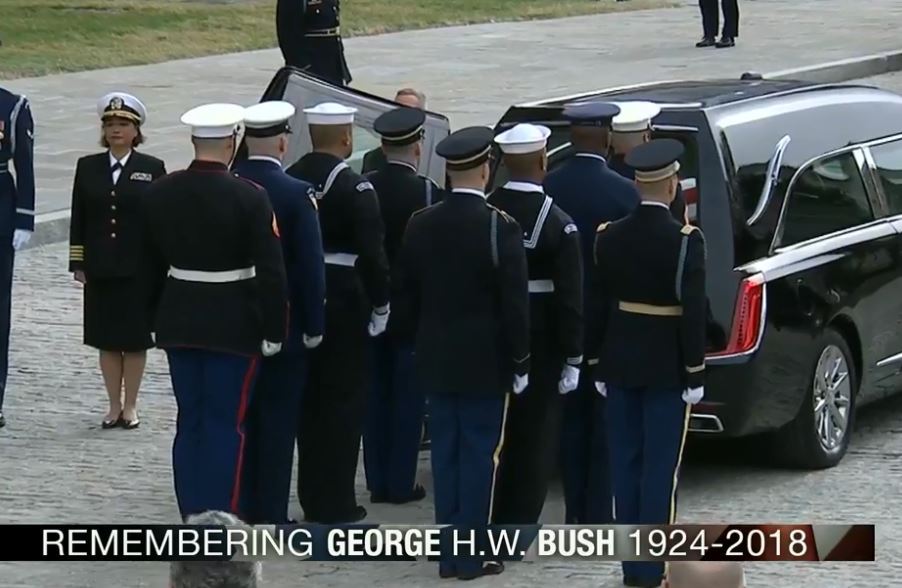 FOX 61 on Twitter: "George H.W. Bush’s funeral services in Washington D