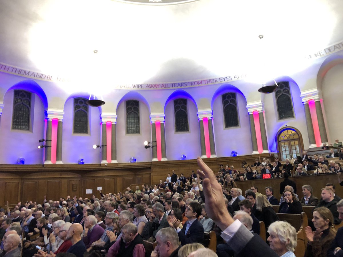 bilbosmuggins's tweet photo. @RoryStewartUK - A valiant effort trying to show pragmatism to this room of old white men. A poll of the room showed roughly 95% of this audience in favour of no deal. I have never seen so many little englanders with such plummy accents. #specbrexit #BackTheBrexitDeal https://t.co/CvznqAuJJg