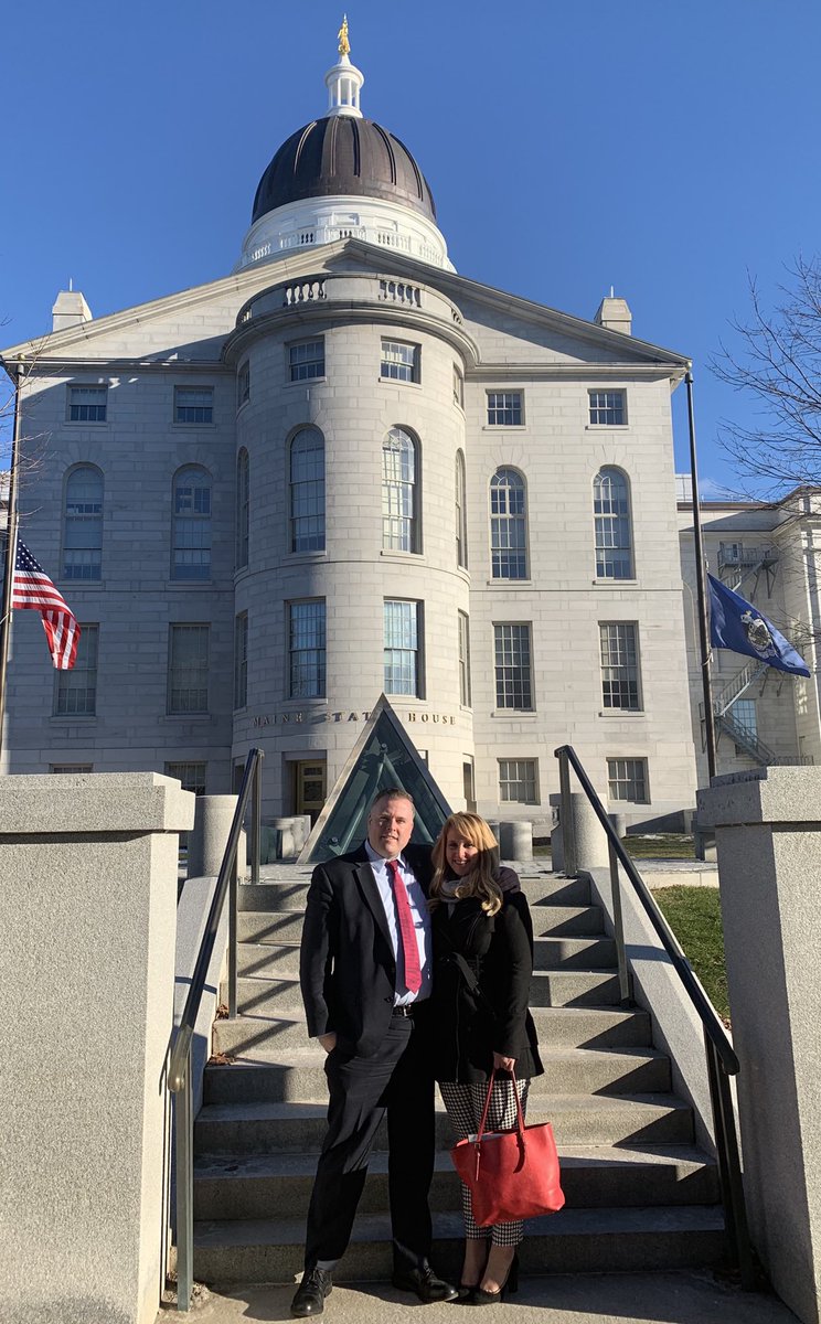 MattAHarrington's tweet photo. It was an honor to be sworn in today for my third term representing Sanford and Springvale. I look forward to working on issues helping the people of House District 19. #SanfordMaine #SpringvaleMaine https://t.co/6B1We1Padl
