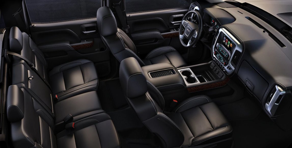 biggscadillac's tweet photo. Seating for 5, durability and power for all. #GMCSierra1500 https://t.co/ZMJAH7Y5FE