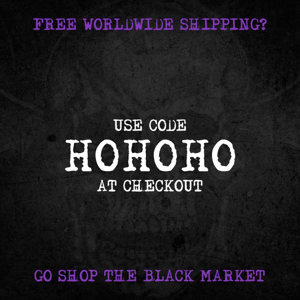 1 day left. Follow A7XWORLD on Instagram for all things Black Market.