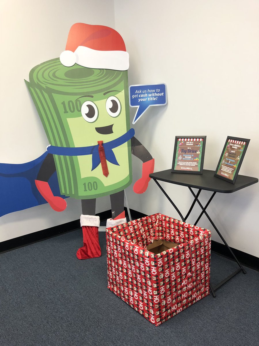 Might Max is super excited to give kids Christmas! Team up with us and bring in a toy located on 50th! #tistheseasontogive 🎁 #TmxCares #toydrive #lubbock #texas #local #D140