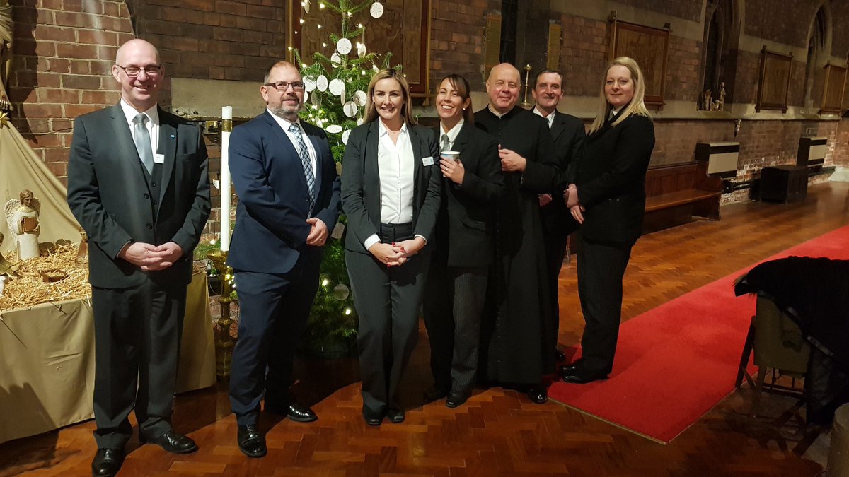 All saints church , Middlesbrough memorial service well done all , and well done Leanne for doing a reading #funeral family