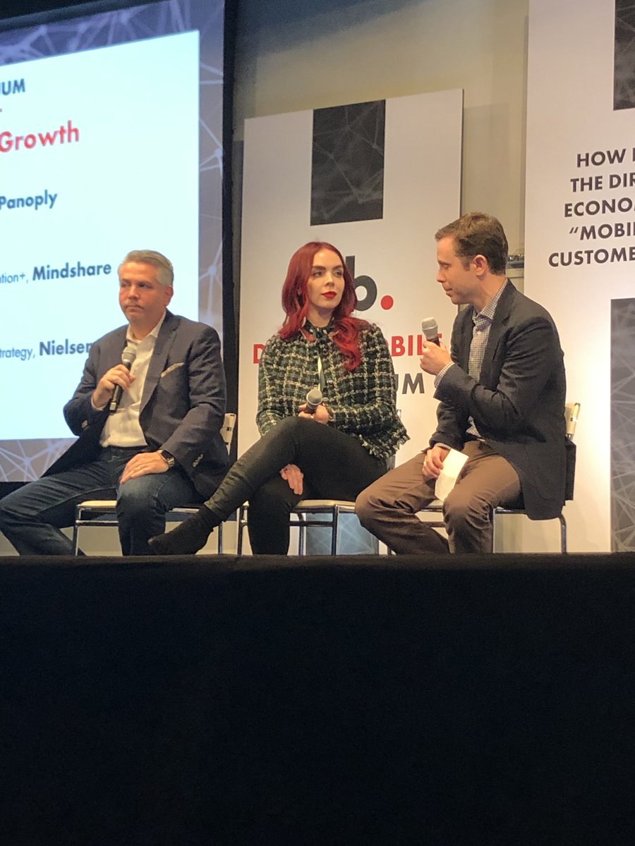 iab's tweet photo. Ken Lagana @Panoply @klagana; Rachel Lowenstein @Mindshare_NA and James McNamara @Nielsen discuss how #marketers leverage #data and targeting in the #podcast space #IABDataMobile https://t.co/uRsL9ZOEMw