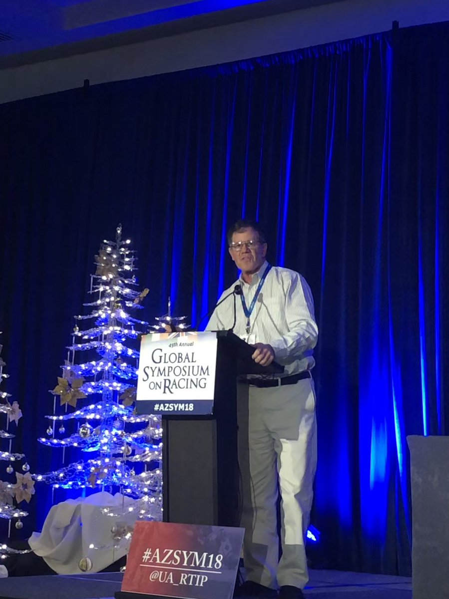 UA_RTIP's tweet photo. In the Consistency, Transparency and Competitive Racing panel, Dave Siegel explains how TrackMaster Horse Ratings work in #harnessracing. Benefits include more competitive races (metrics) and easy public understanding. #azsym18 https://t.co/SNGtKu1R4n