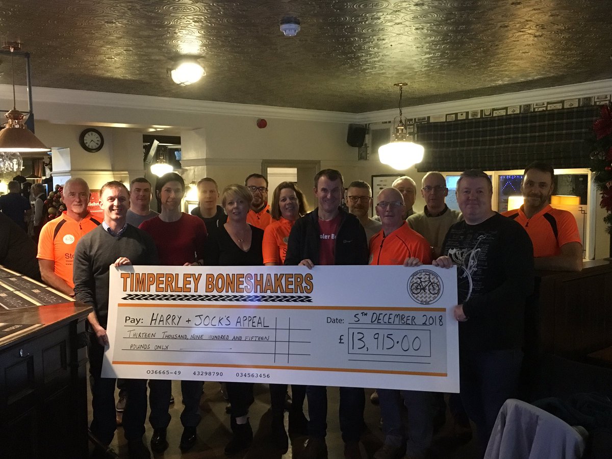 redhousefarm's tweet photo. Very grateful to the #timperleyboneshakers tonight. They raised an amazing £13,915.00 for our charity. Very humble and very grateful. Thank you everyone #Altrincham #timperley https://t.co/52yGHle2TY