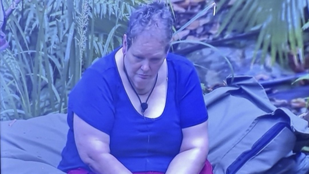 LonzTony's tweet photo. When Nick Knowles is singing and there's nowhere to run 😂 #ImACeleb https://t.co/nJ0eoIhrmY