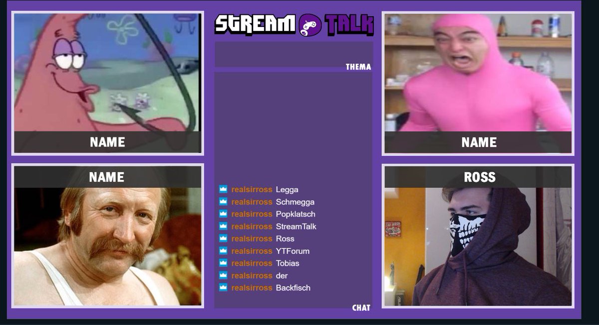 EinRoss's tweet photo. I am ready! @StreamTalkDE #TalkRunde https://t.co/M5NPORwIGA