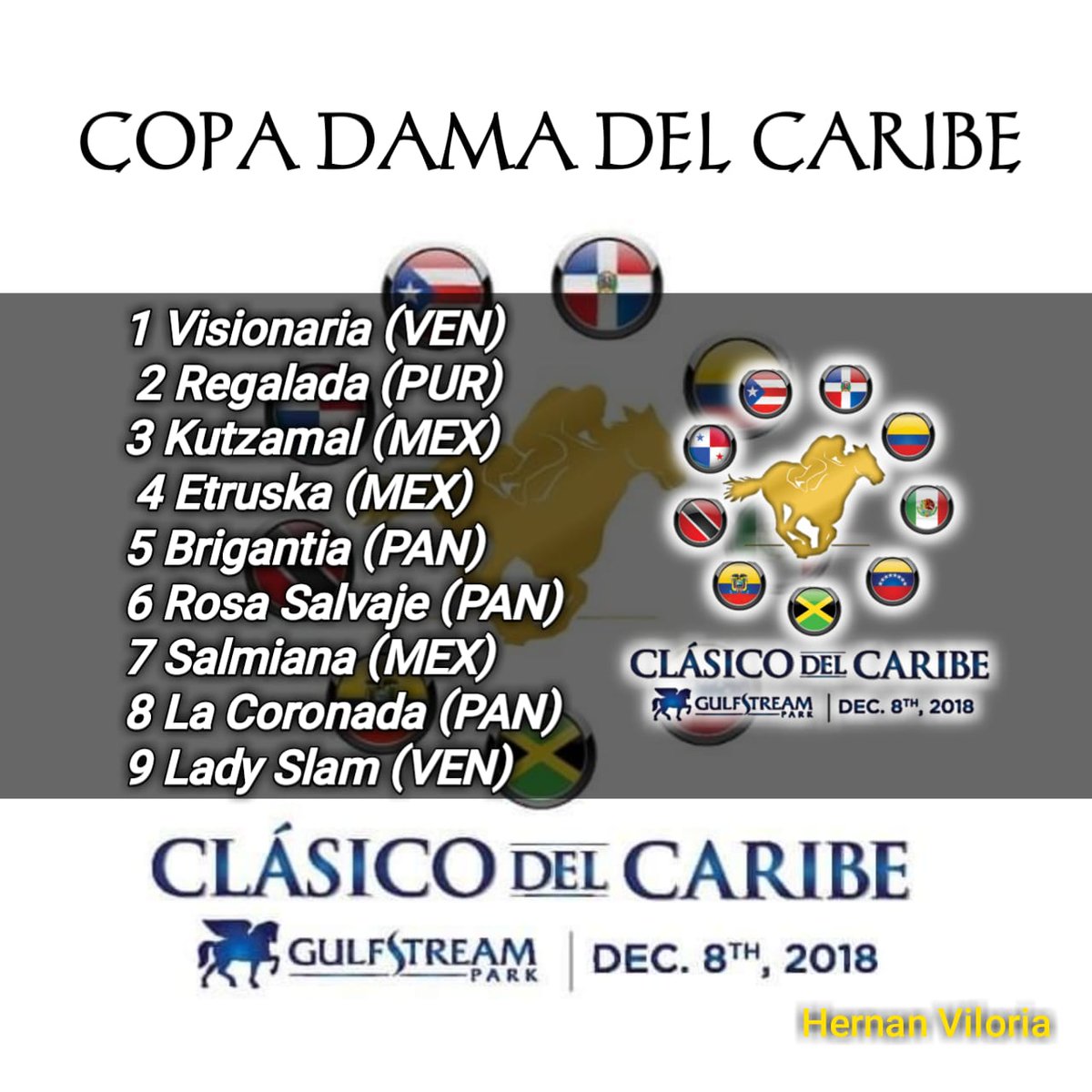dardum's tweet photo. RT @CONFCARIBE: Puestos de pista para las Copas de la Serie Hípica del Caribe. #SHC2018 #SHC18 https://t.co/jiLzkMih6G
