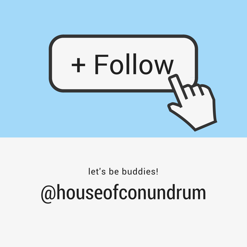 HouseConundrum's tweet photo. Let’s be instagram friends! https://t.co/F5rUorl7hH https://t.co/W4QNC3ONGG