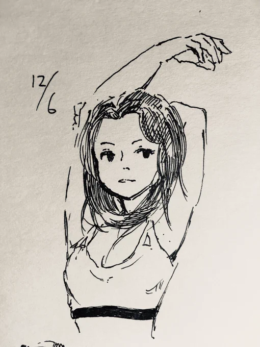 私が模写練習する目的は、写真や絵を見た時に素早く全体像を掴むため

だから模写練習だけで上手くなるとは思っていないし、模写が上手くいかない時でも、それがそのままイラストが描けないことには繋がらないと知ってるので
かえって気楽に取り組むことができるんですね 