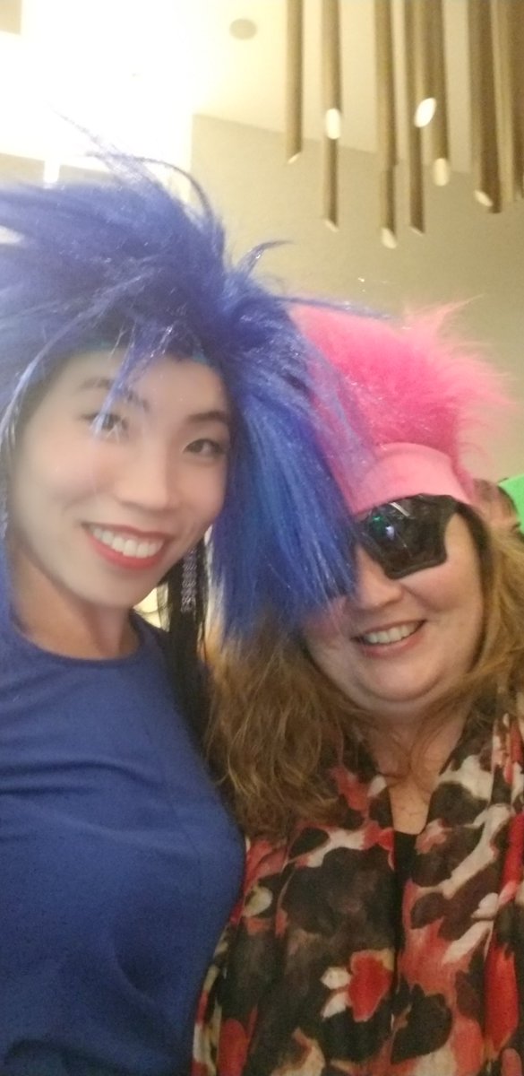 ames_xie's tweet photo. Never a dull moment with our awesome #DTNS leadership team. Summit was a great time; Won hockey tickets and got to put my poker face and acting skills to the test! 😄
Congrats to all the Champions!
 #PacificSummit #FR #TD
 @lisapaley2 @MauroManzi_TD @AndyCribb_TD @AndrewP_TD https://t.co/nVYzsOu5yz