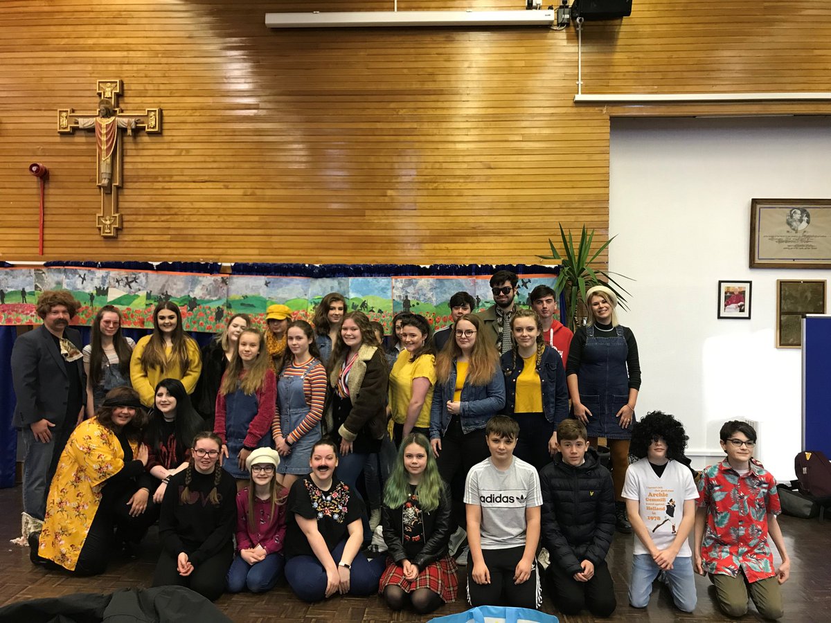 stcolumbasfife's tweet photo. Well done to all the winners who dressed in 60/70s attire to take us βback to the futureβ last Friday. #stc50 https://t.co/4bSzW8r1nq