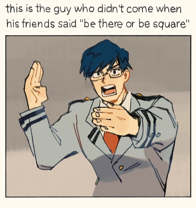 normal well-adjusted people: hoho square iida funny
me: hoho square iida funny i'm gonna spend several hours drawing this 