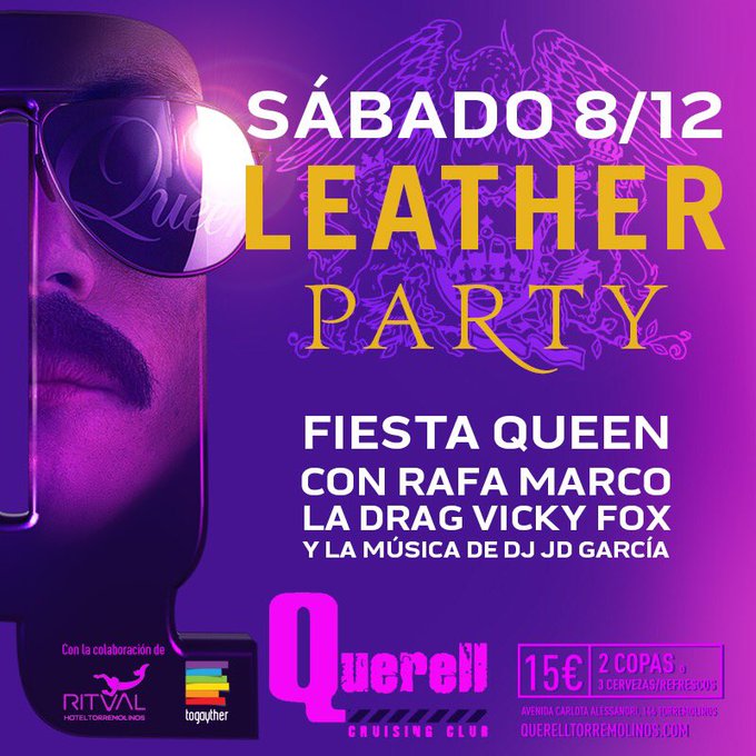 TE CUENTO UN SECRETO EL PR?XIMO S?BADO 8 DE DICIEMBRE @Querelltorremol TE TRAE LA FIESTA M?S SEX Y BRUTAL
