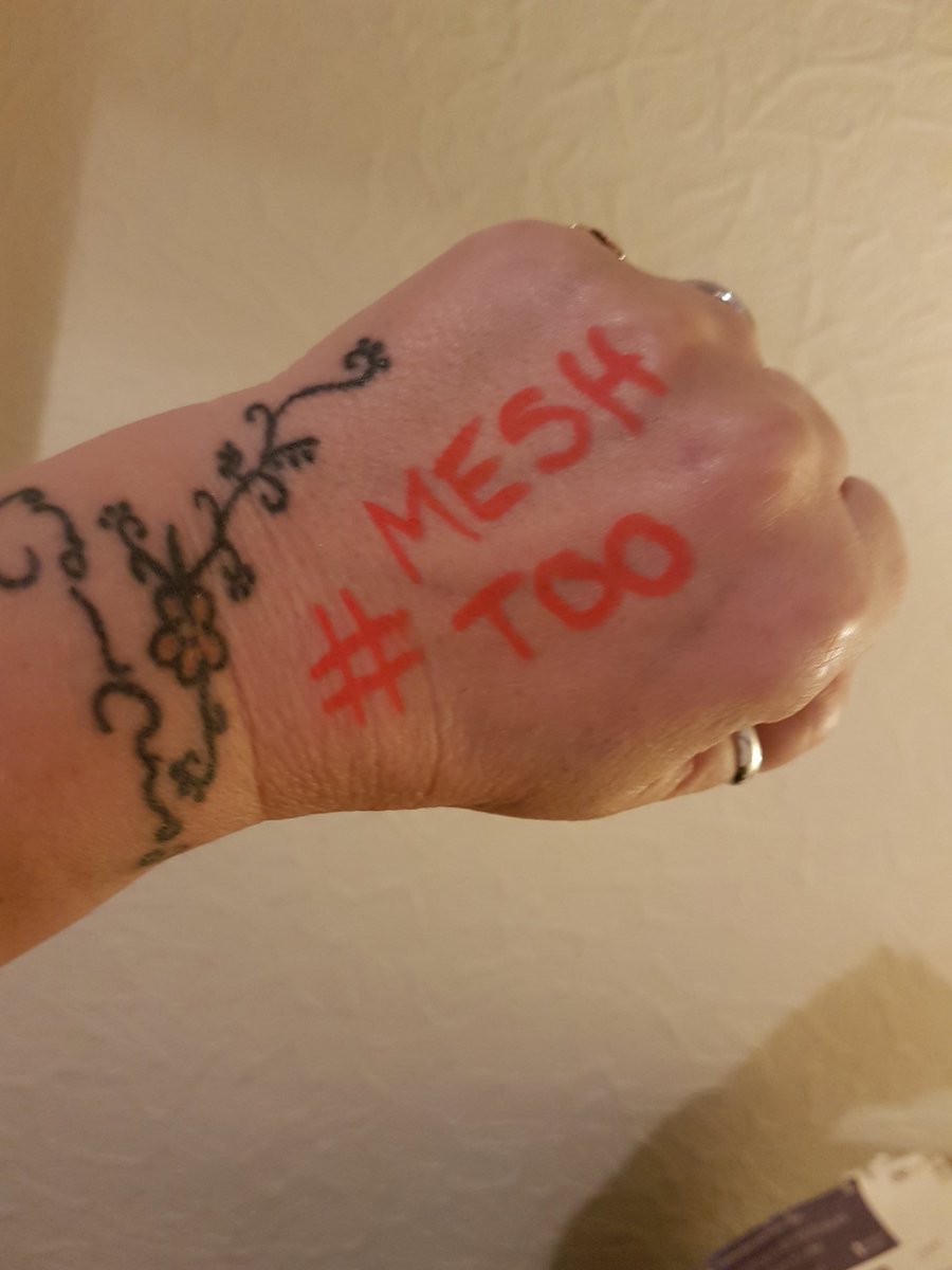 #MESHTOO #mesh #SlingTheMesh #ChronicPain #ihateyoumesh 
#tvtmesh #herniamesh #robbedofmyindependance