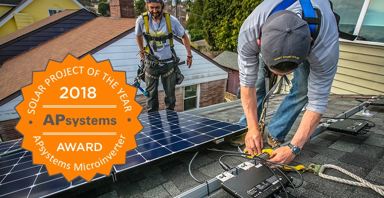 APsystemsSolar's tweet photo. It’s that time of year again for the annual APsystems 2018 North America Solar Project of the Year Awards - nominate your installation and be in to win $500!  SUBMIT HERE: https://t.co/cFJdmpOFHt  #microinverters #apsystems #apsystemsawards https://t.co/Hx5OehydWb