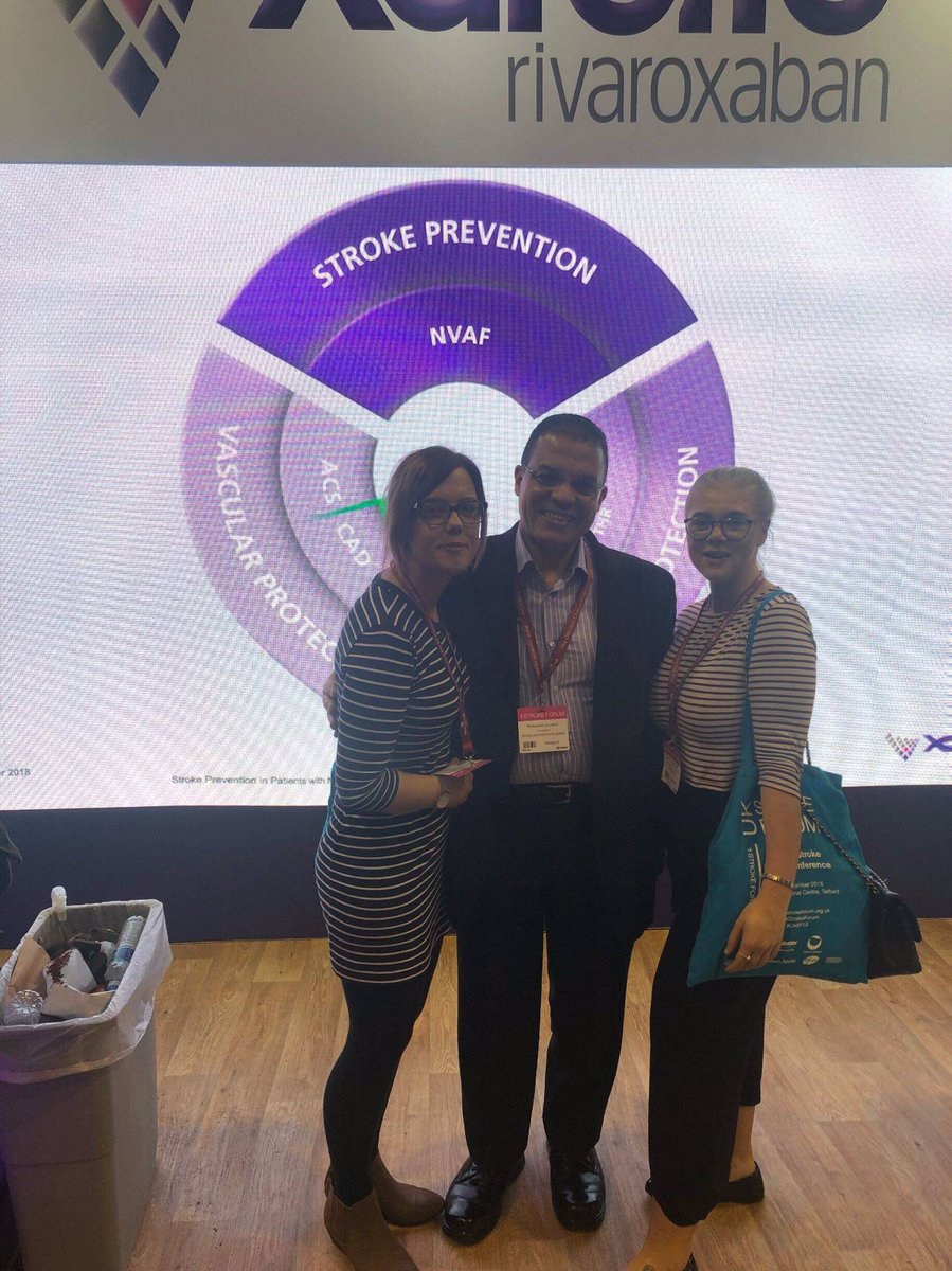 StrokeUlht's tweet photo. We’re @UKStrokeForum this week, lots of new ideas to help develop our stroke service. @LCHStrokeUnit @ULHT_News #stroke #Strokecare #acutestrokecare #patientcenteredcare #safecare #strokerecovery https://t.co/50UzBqY5jV