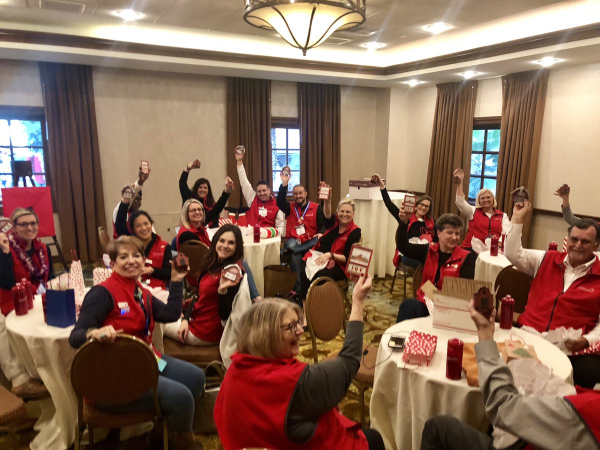 That’s a wrap!  And this team raised the barn and more!  Thank you Dallas 2018 Host Committee for your talent and amazing Texas Hospitality!  #LearnFwd18
#RedVestsRule